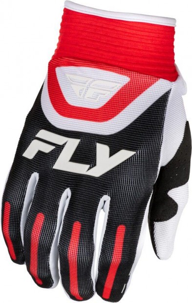 FLY RACING F-16 keszty - Fekete/Piros/Fehr
