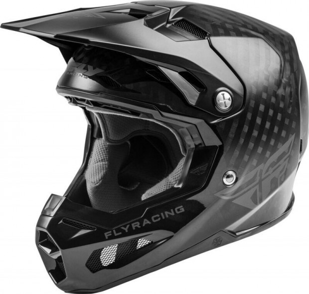 FLY RACING Ifjsgi Formula Carbon Solid Sisak Fekete Karbon YL