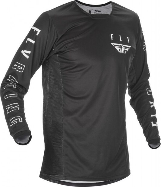 FLY RACING Ifjúsági Kinetic K121 mez Fekete/Fehér YM