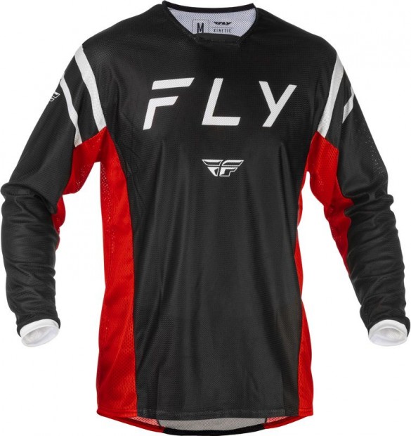 FLY RACING Kinetic Mesh mez - Fekete/Piros