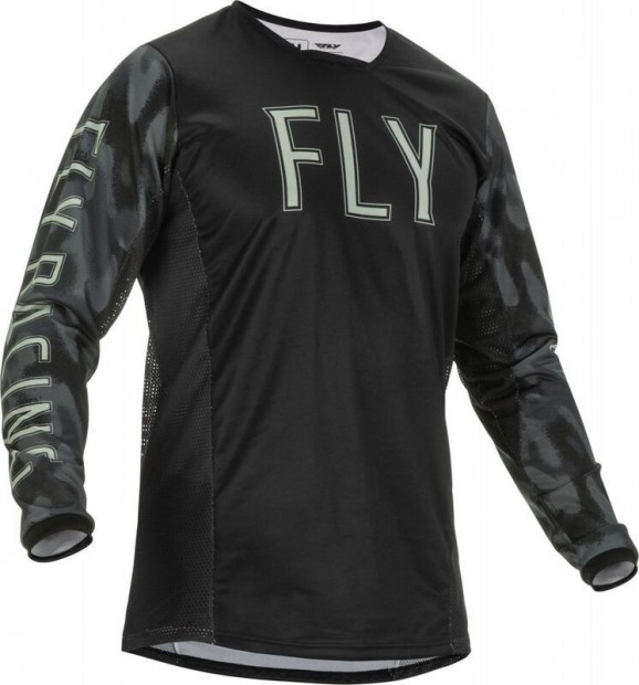FLY RACING Kinetic S.E. Tactic mez fekete/szürke terepmintás közepes m