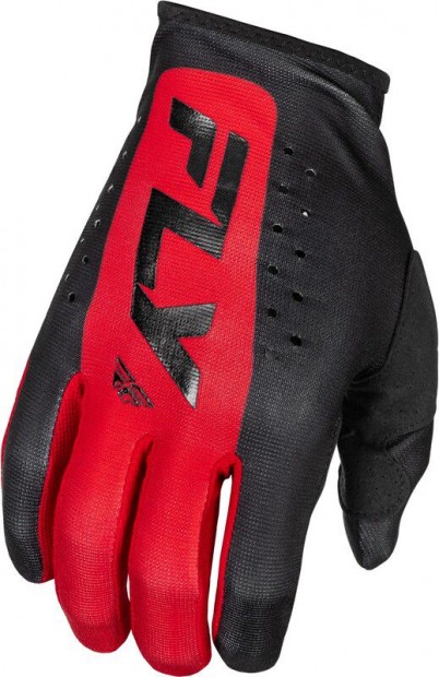 FLY RACING Lite kesztyű - Fekete/Piros