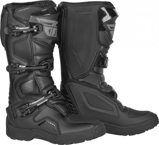FLY RACING Maverik Enduro csizma fekete, 12-es méret