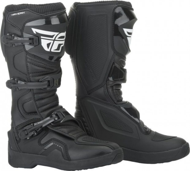 FLY RACING Maverik csizma fekete, 13-as méret