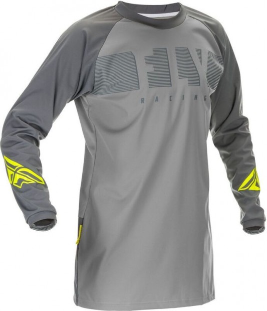 FLY RACING szélálló mez szürke/hi-vis XL