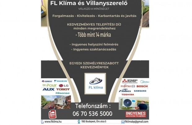 FL Klíma és Villanyszerelés