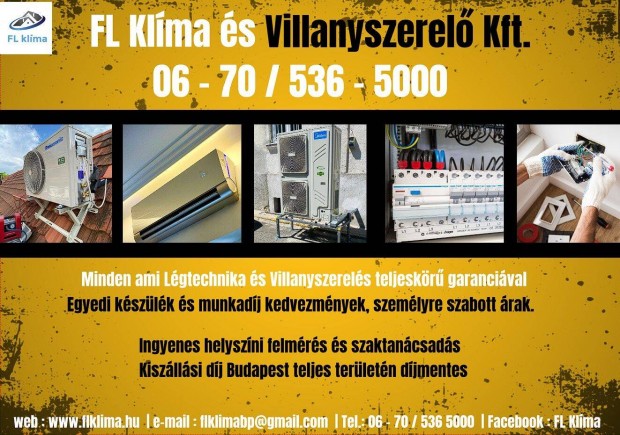 FL Klma s Villanyszerel