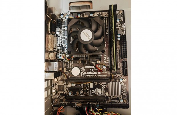 FM2 GA-F2A78M-HD2 + A6 6400k alaplap, processzor,