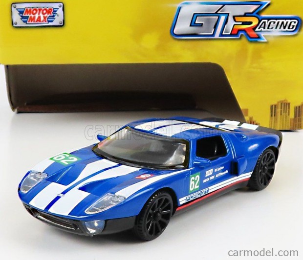 FORD USA  GT40 N 62 RACING 1966  BLUE WHITE
