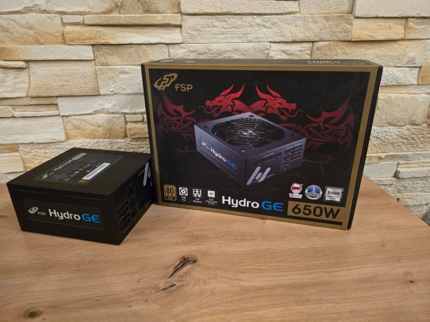 FSP 650W Hydro GE 650 80+ Gold tápegység
