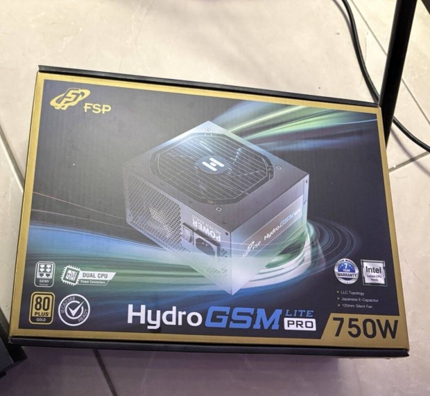 FSP Hydro GSM Lite Pro 750W 80 PLUS Gold 1 �v Gari!