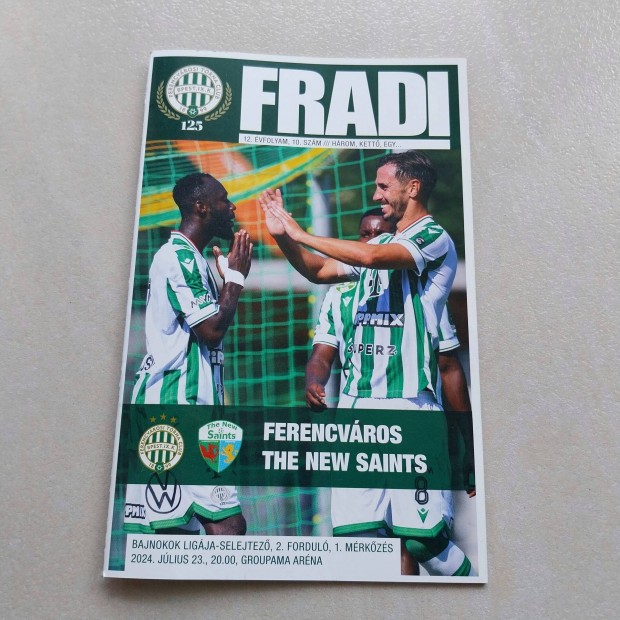 FTC Ferencvros - The New Saints meccsfzet msorfzet 2024.07.23.