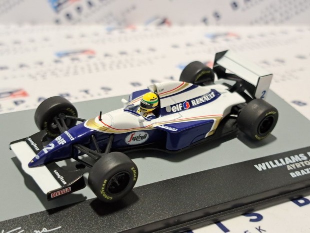 FWilliams FW16 F1 (1994) - Brazil GP - Ayrton Senna - Edicola - 1:43