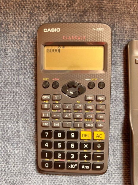 FX 82 EX Casio tudományos számológép -274 funkció