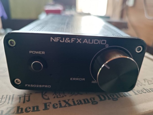 FX-Audio FX502Spro TPA3250 D osztly sztere erst + 24V 4A tp