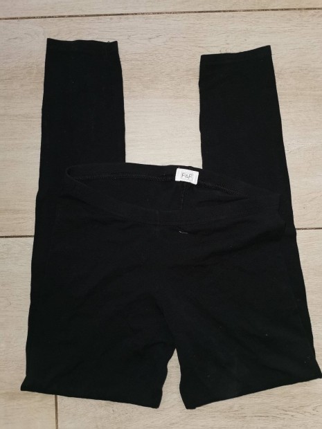 F&F 152 fekete leggings hibtlan