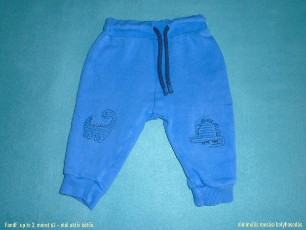 F&F din mints jogger nadrg up to 3 (mret 62) kk