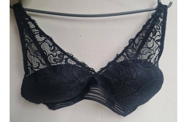 F&F fekete bralette típusú melltartó 75C