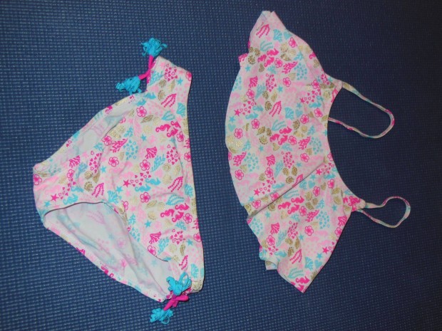 F&F lányka bikini, tini lány fürdőruha. 152/158
