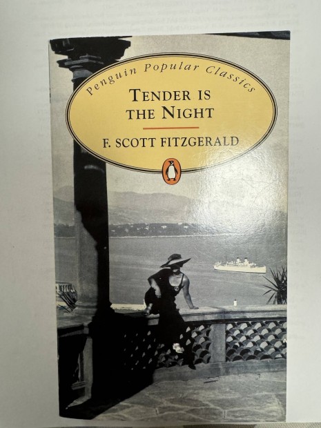 F. Scott Fitzgerald Tender is the Night angol knyv