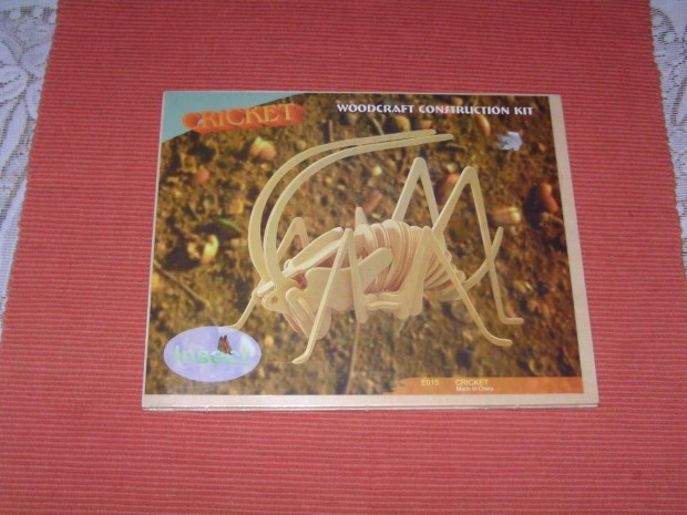 Fa 3D állatos puzzle