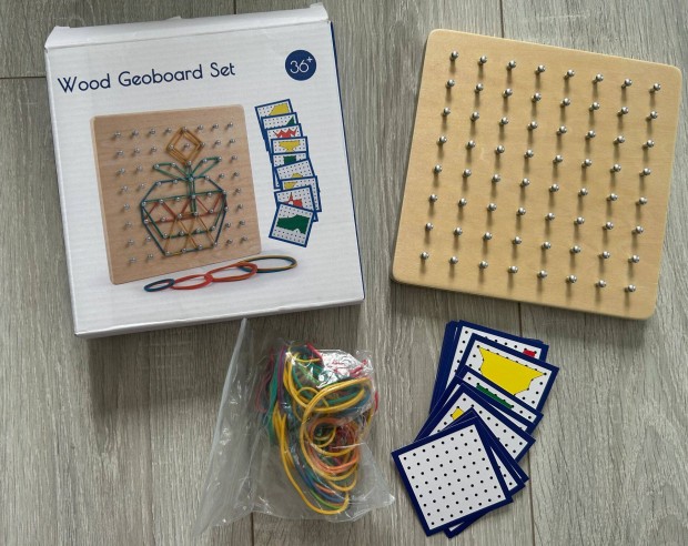 Fa Geoboard tábla