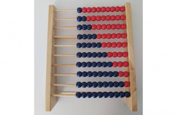 Fa abacus kk s piros sznben (j)