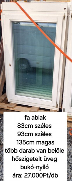 Fa ablak 83,93*135