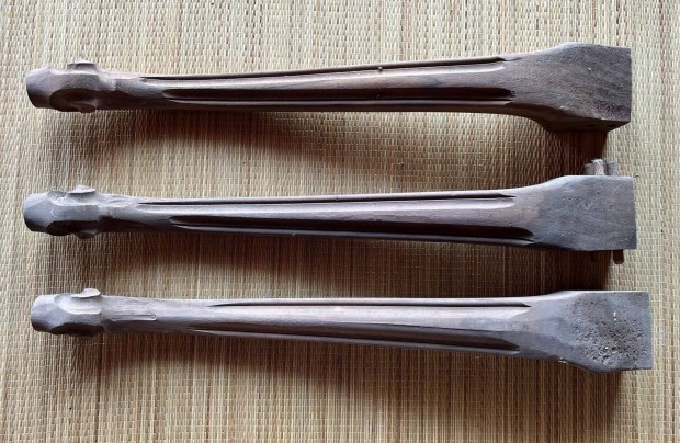 Fa asztallábak, barokk, pácolt asztalláb (5.) 52 cm