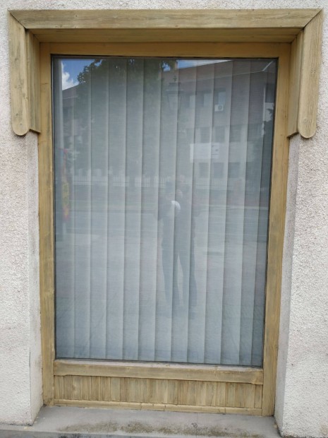 Fa hőszigetelt fix ablak