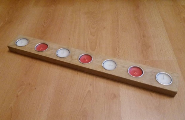 Fa m�csestart� gyertya tart� d�szvil�g�t�s �j hangulat f�ny