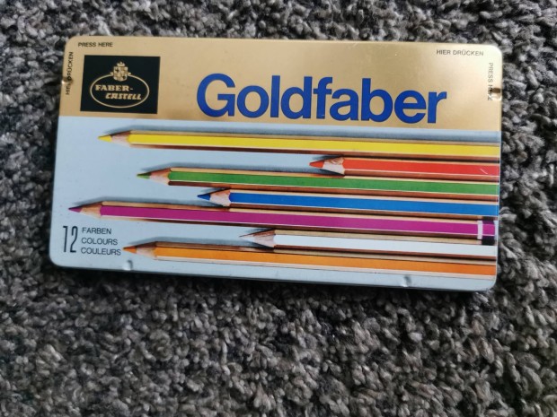 Faber Castell 12 szín Goldfaber