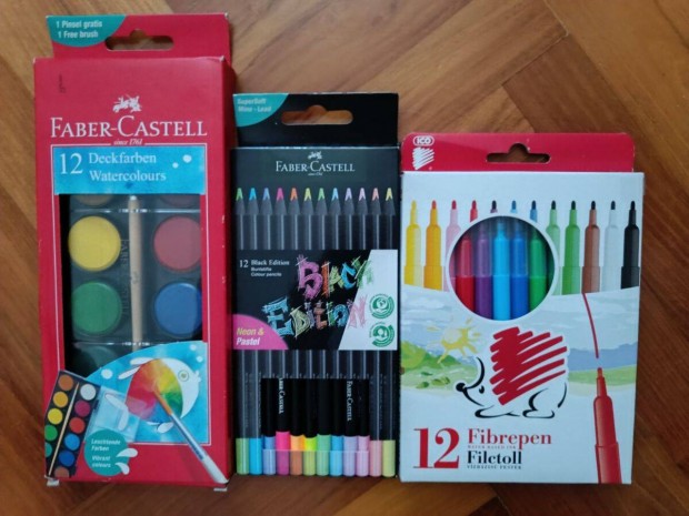 Faber Castell ,Stabilo, maped rszer csomagok isk9laszer ceruza toll