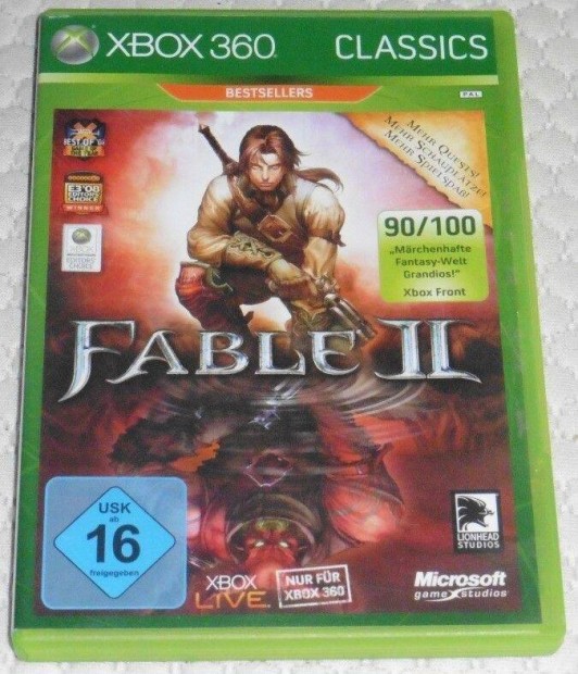 Fable 2. (Fable II.) Nmetl Gyri Xbox 360, Xbox ONE, Series X Jtk