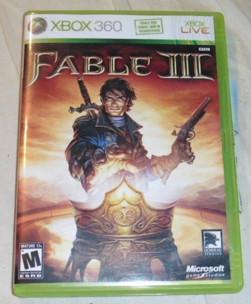 Fable 3. (Fable III) Magyarul Gyri Xbox 360, Xbox ONE, Series X Jtk