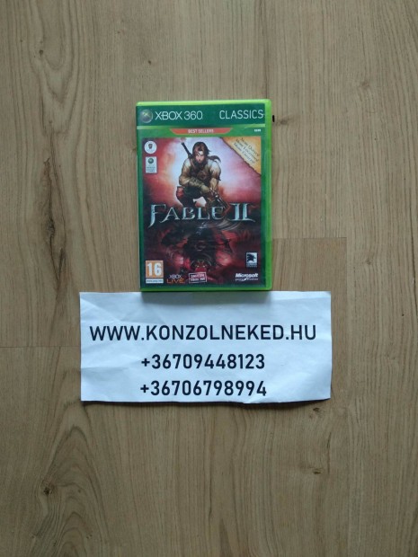 Fable II (2) Xbox One Kompatibilis eredeti Xbox 360 jtk