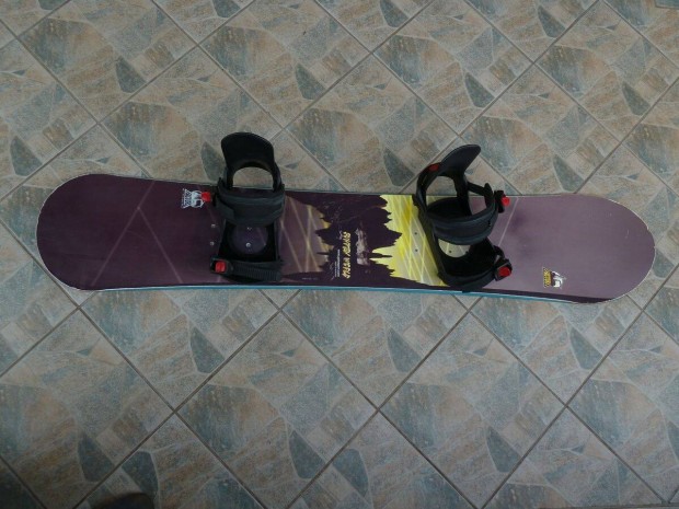 Factory snowboard lap szp llapotban lezve,vaxolva ktssel elad