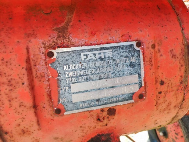 Fahr rendteritö függesztett 4m