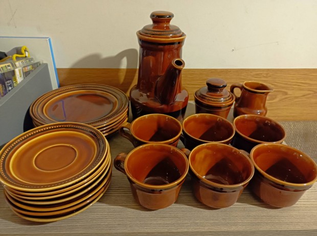 Faience St Amand kávés/teás készlet