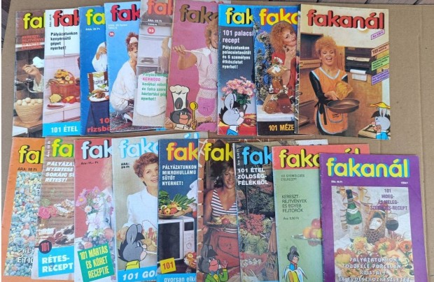 Fakanál receptfüzet