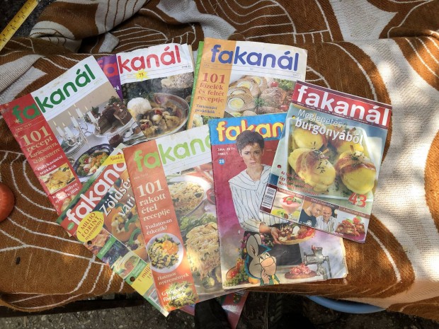 Fakanl receptmagazin 10 darab 2000 Ft 