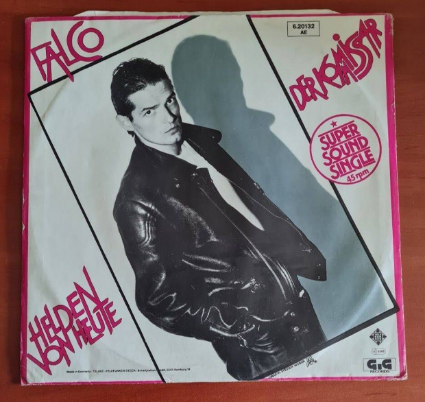 Falco - Der Kommissar/Helden Von Heute; Maxi Single, Vinyl