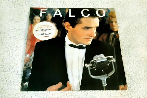Falco, "Rock Me Amadeus", Lp, hanglemez, bakelit lemezek