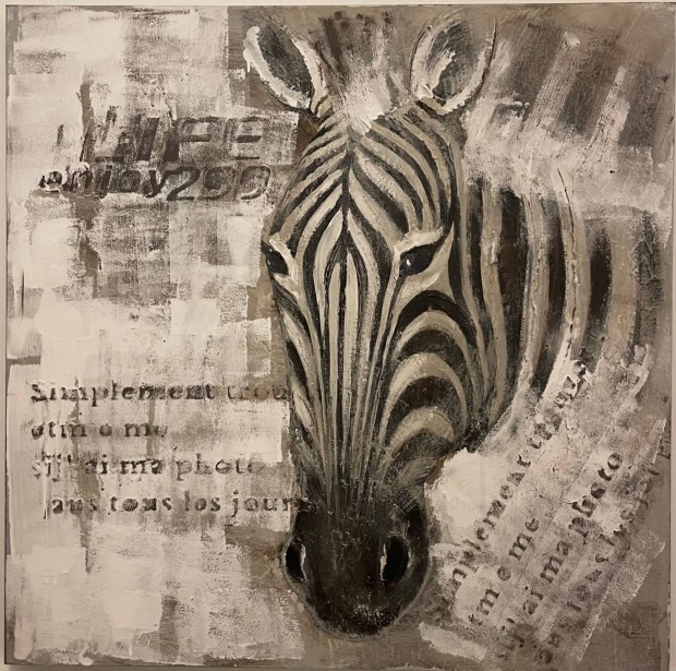 Fali kp 100*100 cm zebra