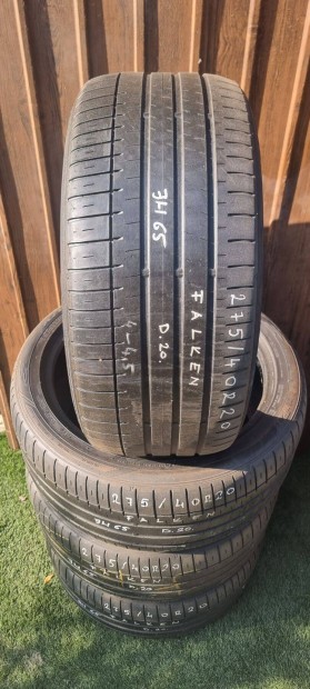 Falken 275/40 R20 3,5-4mm 2020-as Nyári Gumiabroncs 4db #65
