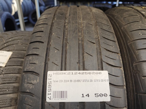 Falken ZIEX ZE914A 99V 215/65R17 DOT2718 2DB, DOT0719 2DB AO 5MM
