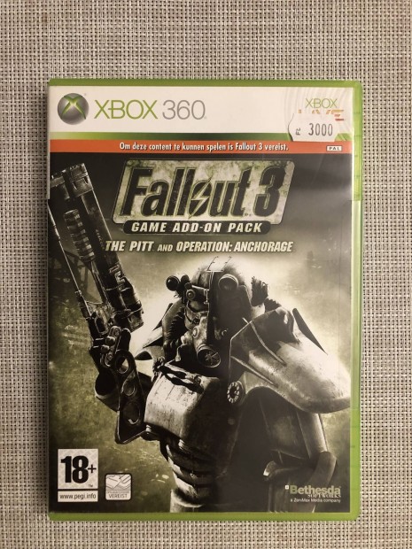 Fallout 3 GOTY kiegszt lemez Xbox 360