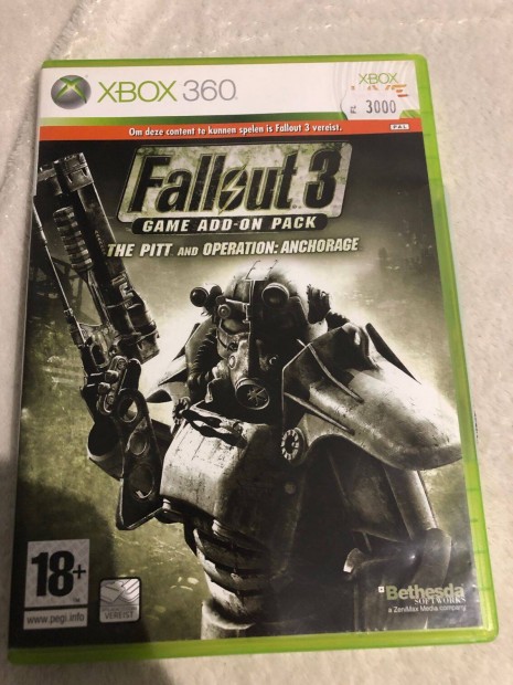 Fallout 3 Game Add-On Pack, csak a kiegszt, xbox 360