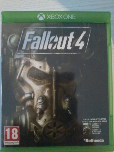 Fallout 4.Xbox 1 jtk elad.(nem postzom)