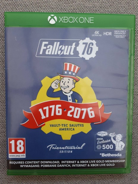 Fallout 76 xbox one-series x jtk,elad-csere"